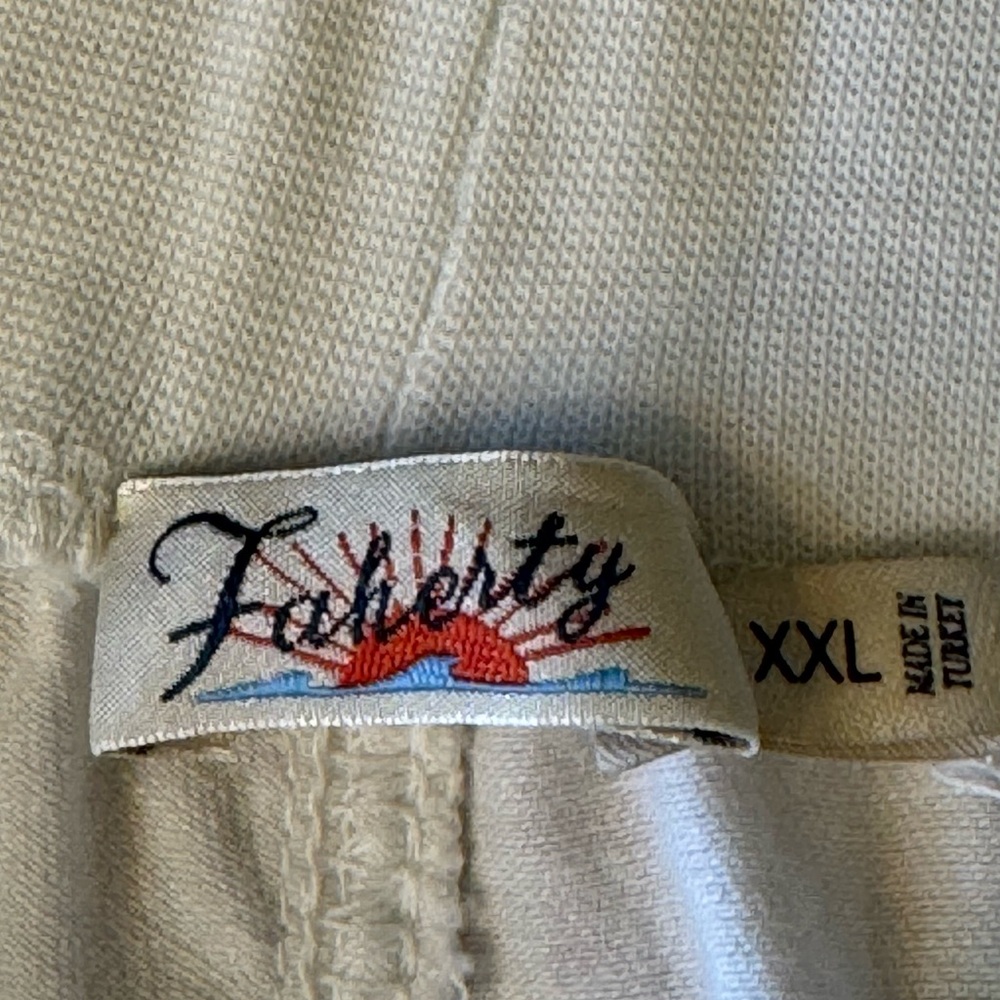 FAHERTY Women’s Arlie Jogger White Size XXL Tencel Linen Cotton - Picture 9 of 16
